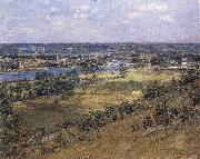 Theodore Robinson Valley of the Seine oil painting